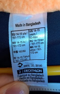 Campera Quechua (nueva)